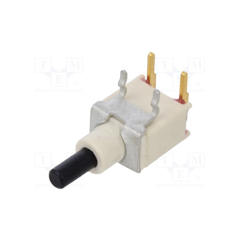 1 pcs x C&K - EP11SD1AGE - Switch: push-button, Pos: 2, SPST-NO, 1A/120VAC, 1A/28VDC, OFF-(ON)