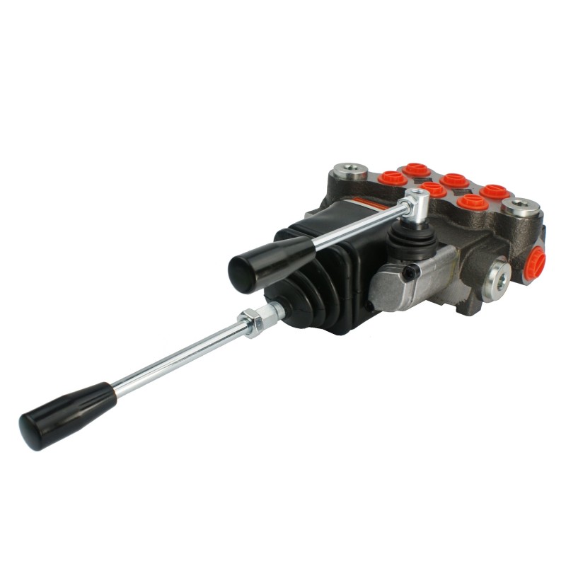 Hydraulic distributor, 3-section, 40l, joystick