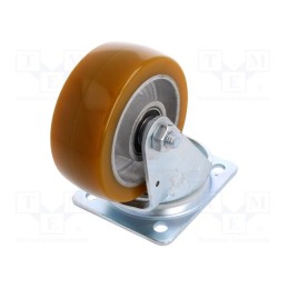 1 pcs x COLSON - JTAU 1002 6150 - Transport wheel, Ø: 100mm, W: 40mm, H: 128mm, torsional, 200kg