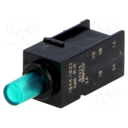 1 pcs x MENTOR - 1844.1832 - Switch: push-button, Pos: 2, DPDT, 0.5A/60VAC, 0.5A/60VDC, OFF-ON