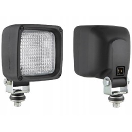 LED halogen H3 amp work lamp, grooved, 70W