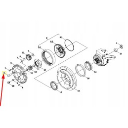 Td904 311k 1 5 04 sprocket pin