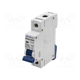 1 pcs x QOLTEC - 52589 - Circuit breaker, Poles: 1, for DIN rail mounting, -10÷85°C, IP20