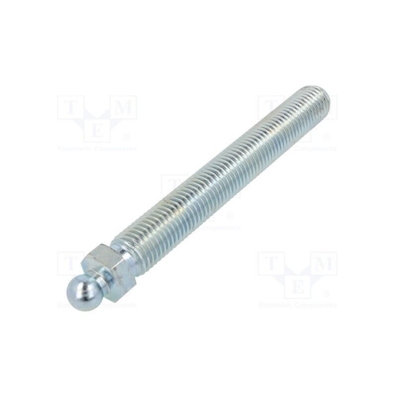 1 pcs x FATH - 098DM20150M - Pin, M20, Plunger mat: steel, Ø: 15mm, Plating: zinc, Spanner: 22mm