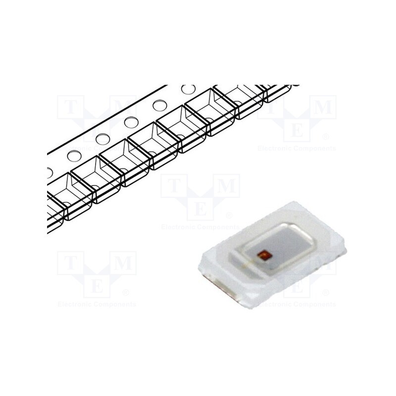 5 pcs x LUCKYLIGHT - LL-R5730V-V1H-Q15 - LED, SMD, 5730,PLCC2, red, 10÷15lm, 5.7x3x0.8mm, 120°, 1.6÷2.4V