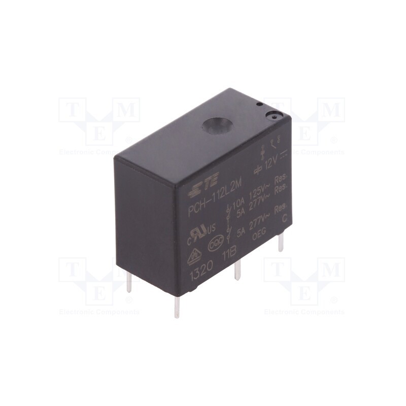 1 pcs x TE Connectivity - 1461352-5 - Relay: electromagnetic, SPST-NO, Ucoil: 12VDC, Icontacts max: 10A
