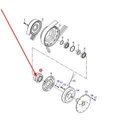 D28380285 thruster drive gear bearing housing