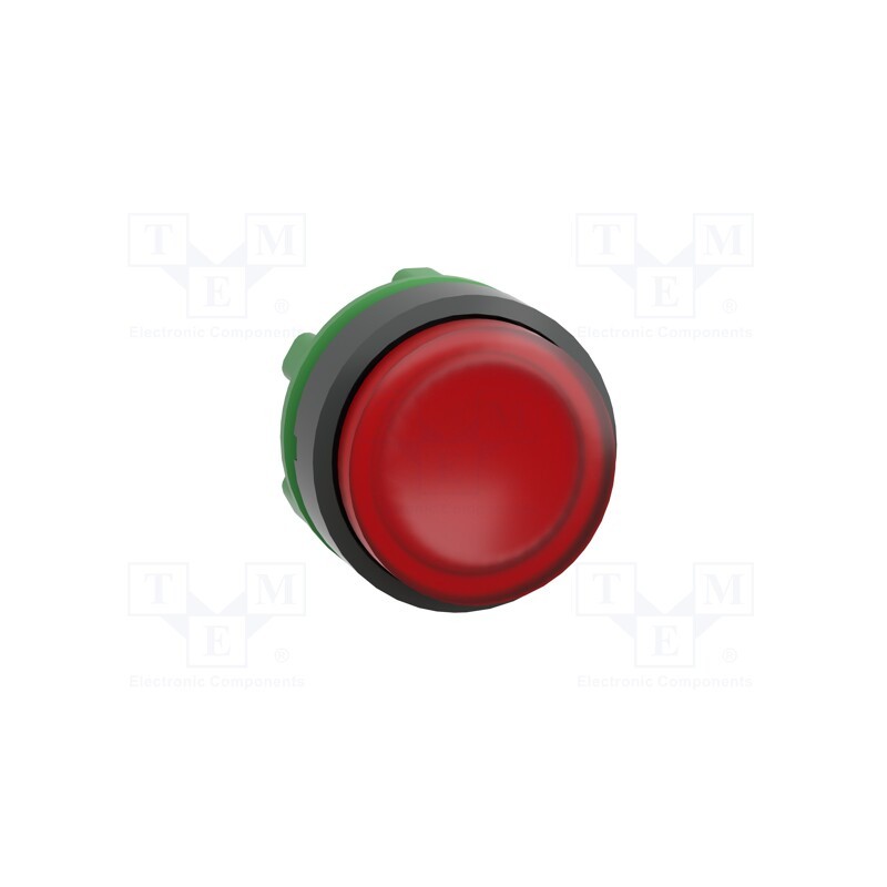 1 pcs x SCHNEIDER ELECTRIC - ZB5AW143 - Switch: push-button, 22mm, Stabl.pos: 1, red, ZBVB,ZBVG,ZBVJ,ZBVM