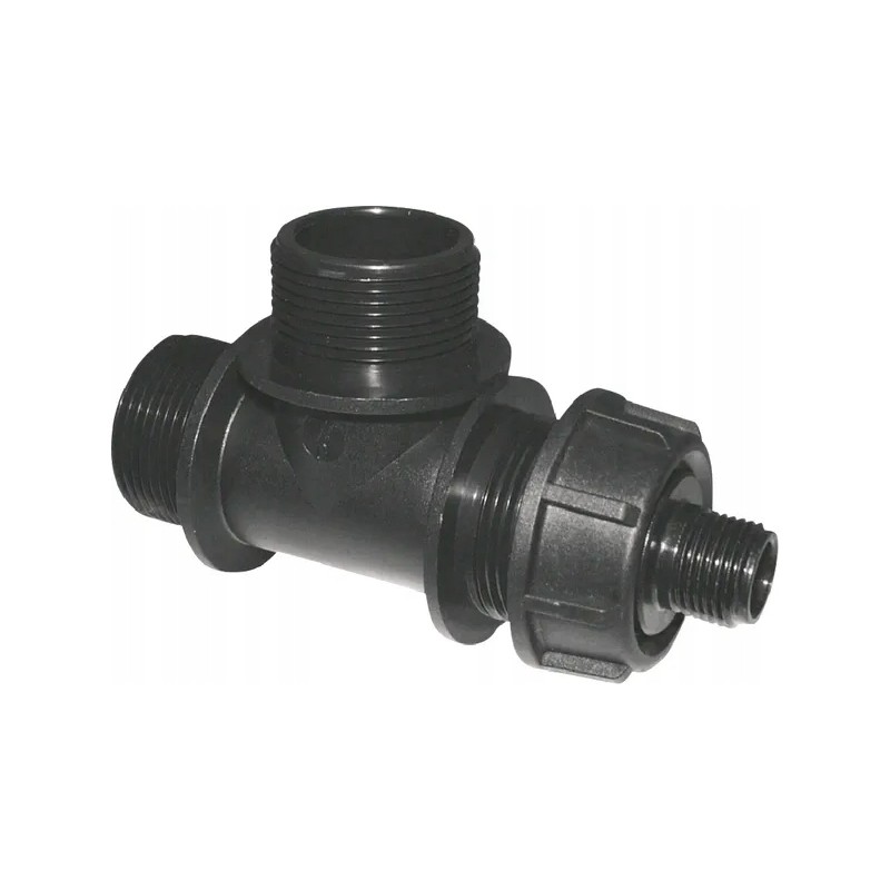 3-way induction hopper ejector, 9 mm venturi