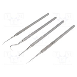 1 set x IDEAL-TEK - K4MPTSP - Kit: scrapers, 170mm