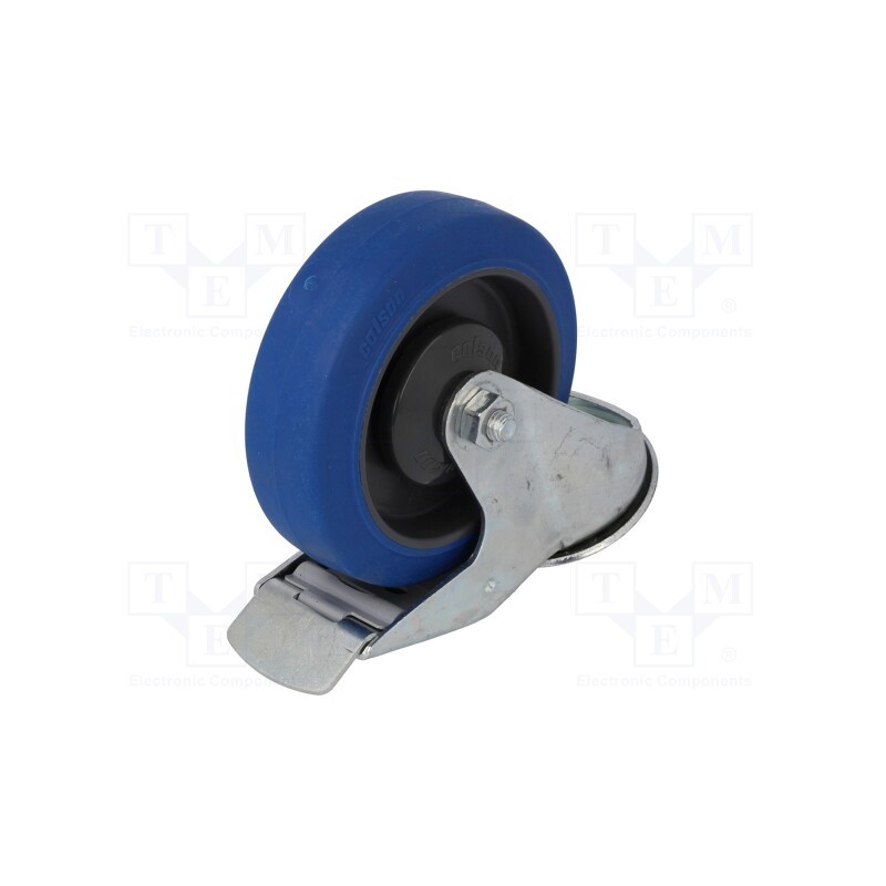 1 pcs x COLSON - BPPR 1255 5000 - Transport wheel, Ø: 125mm, W: 32mm, H: 156mm, torsional with lock