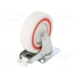 1 pcs x COLSON - BPCO 1251 5100 - Transport wheel, Ø: 125mm, W: 35mm, H: 156mm, torsional with lock