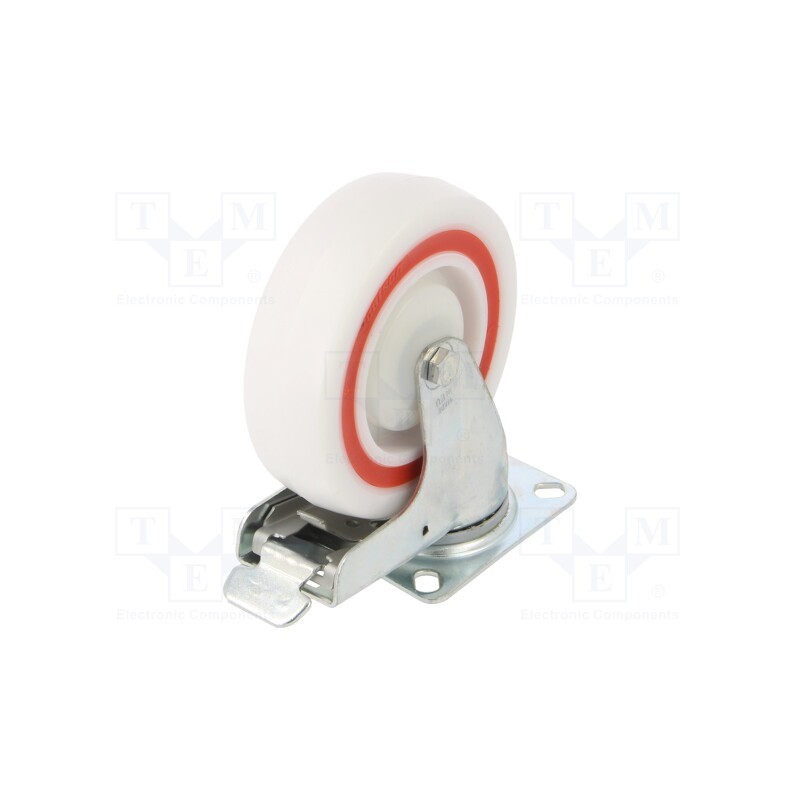 1 pcs x COLSON - BPCO 1251 5100 - Transport wheel, Ø: 125mm, W: 35mm, H: 156mm, torsional with lock
