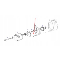 X505539039000 pin m6 x 18