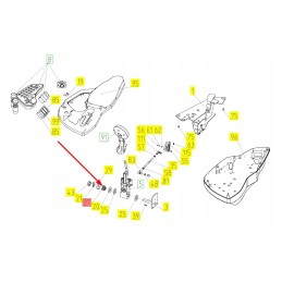 100030197 joystick lever spring