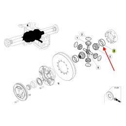 6005022158 differential seal ring