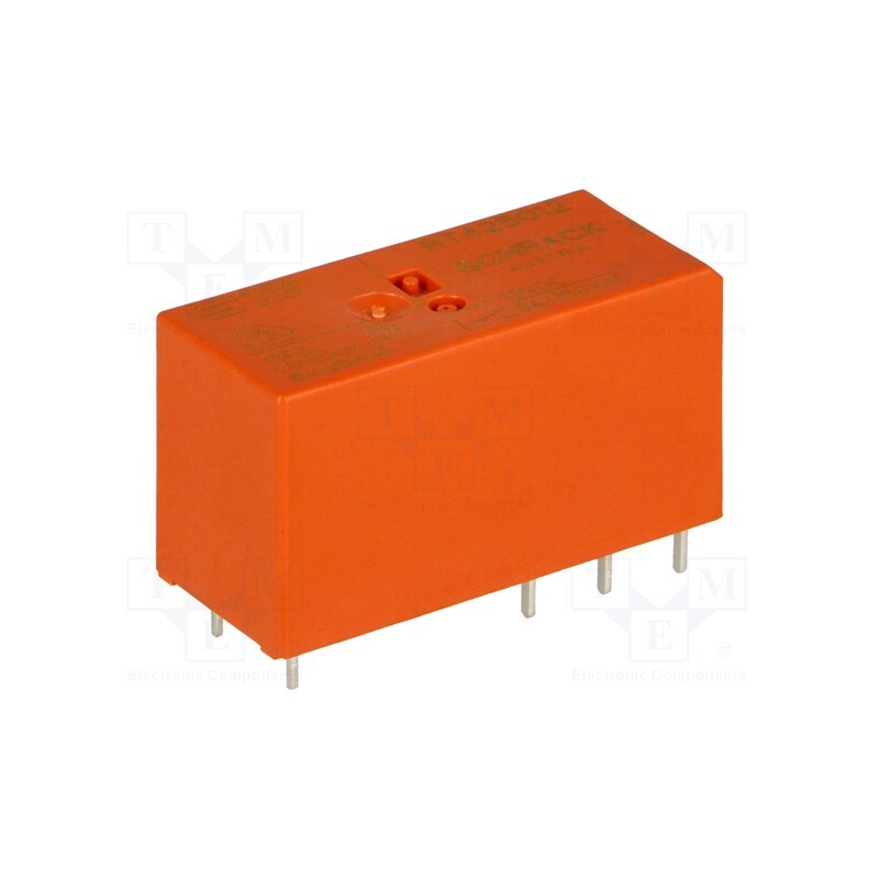 1 pcs x TE Connectivity - 8-1393243-2 - Relay: electromagnetic, DPDT, Ucoil: 12VDC, 8A, 8A/250VAC, 8A/30VDC