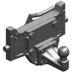 Ball transport hitch k50 330 mm