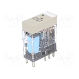 1 pcs x OMRON - G2R-2-SND 24VDC (S) - Relay: electromagnetic, DPDT, Ucoil: 24VDC, Icontacts max: 5A