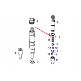 F385200710186 injection adjustment shim 1 8mm