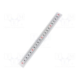 1 pcs x ELESA+GANTER - GN 711-KUS-200-S-U - Ruler, figures vertically arranged,self-adhesive, W: 11mm