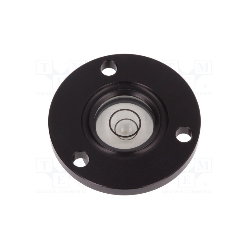 1 pcs x ELESA+GANTER - GN 2277-ALS-30-K-30-B - Spirit level, mounting flange, for inserting, H: 11mm, aluminium