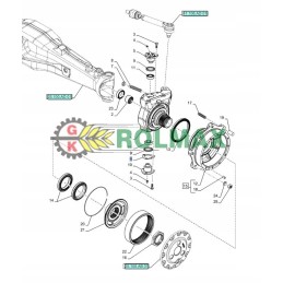 New Holland Case 5100789 adjusting washer