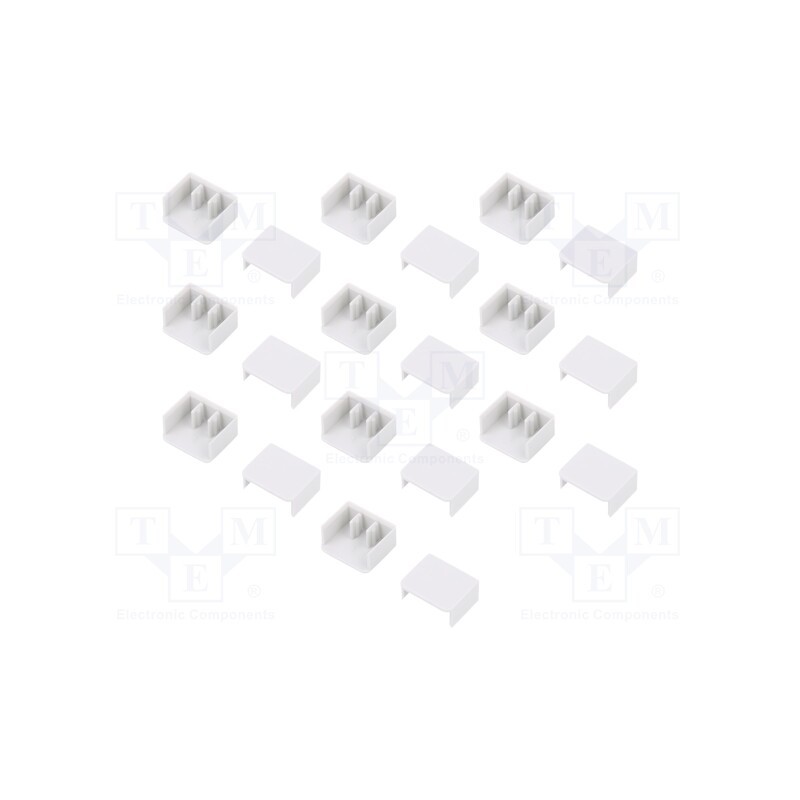 1 pcs x SCHNEIDER ELECTRIC - R9XE310 - Protection cap, Poles: 3, plastic, 10pcs.