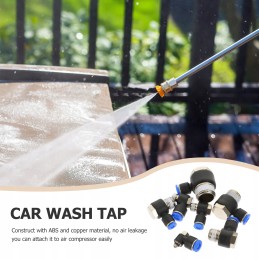 Pipe connector, quick connector, hose thread, 7 pcs