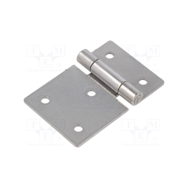 1 pcs x ELESA+GANTER - GN 136-NI-75-50-B - Hinge, Width: 75mm, stainless steel, H: 50mm