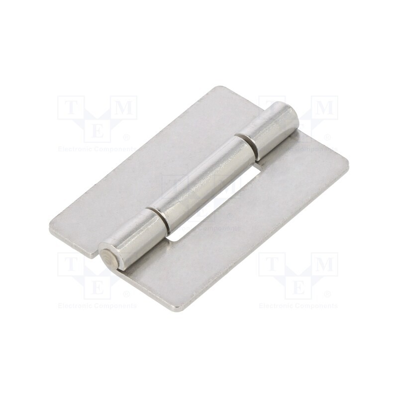 1 pcs x ELESA+GANTER - GN 136-NI-30-45-A - Hinge, Width: 30mm, stainless steel, H: 45mm, for welding