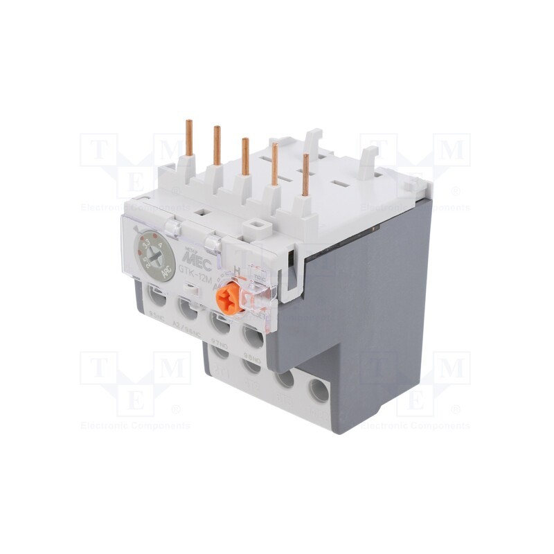 1 pcs x LS ELECTRIC - GTK-12M 2,5-4A - Thermal relay, Series: METAMEC, Auxiliary contacts: NO + NC, IP20