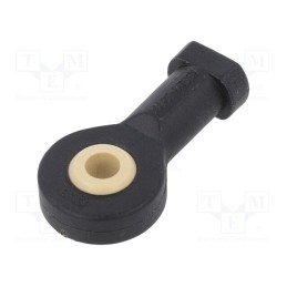 1 pcs x IGUS - KBRM-05 M4 - Ball joint, Øhole: 5mm, M4, 0.7, right hand thread,inside, L: 36mm