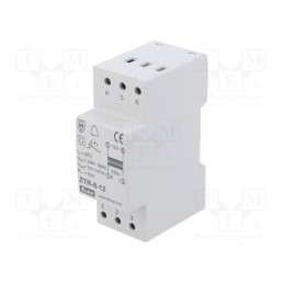 1 pcs x ELKO EP - ZTR-8-12V - Transformer: mains, 8VA, 230VAC, 12V, Leads: screw terminals, IP20