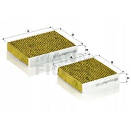 Mann biofunk cabin filter citroen ds5 1 6 hdi