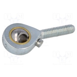 1 pcs x ELESA+GANTER - GN 648.2-6-M6L-N - Ball joint, 6mm, M6, 1, left hand thread,outside, brass,steel