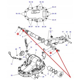 3793041m91 hydraulic lift spacer