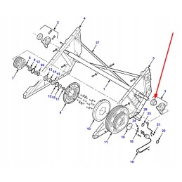 71365065 rotor mechanism shaft bearing