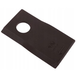 Right mower blade 90x48x4mm hole 19 krone