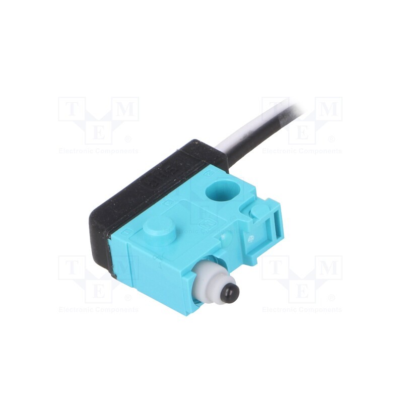 1 pcs x PANASONIC - ASQ10230 - Microswitch SNAP ACTION, 0.1A/30VDC, without lever, SPST-NO