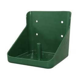 Salt lick base for 10 kg cube, green