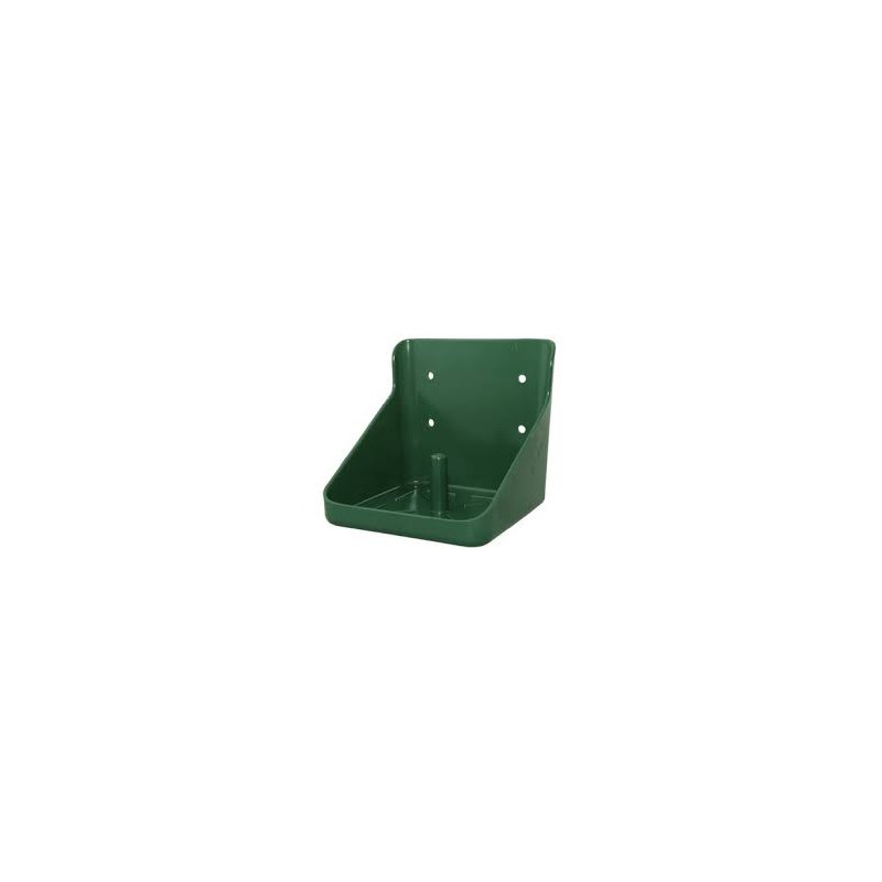 Salt lick base for 10 kg cube, green