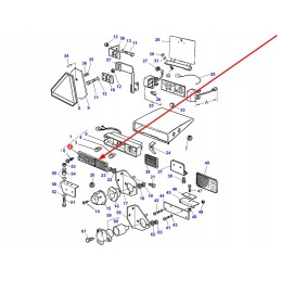 3105050m1 rear lamp shade