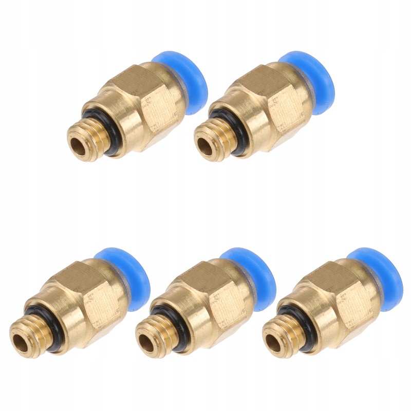 5pcs pc4 pneumatic straight connector for 4mm