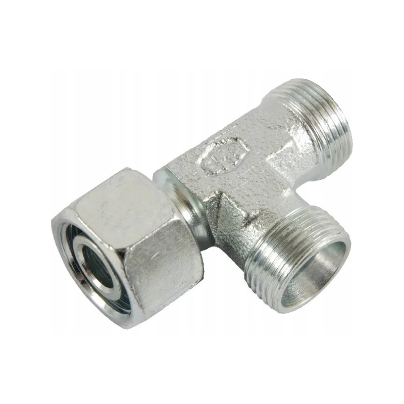 Elsd10l tee connector with nut m16x1 5 10l