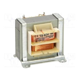 1 pcs x INDEL - TS 6/30 - Transformer: mains, 6VA, 230VAC, 8.5V, 700mA, Leads: solder lugs