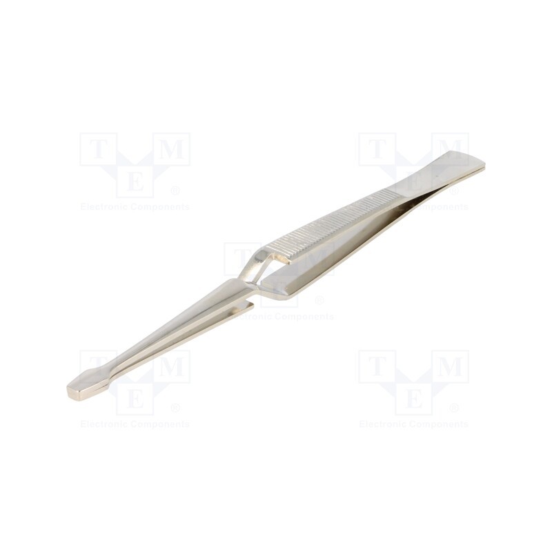1 pcs x BERNSTEIN - 5-155 - Tweezers, Tweezers len: 160mm, Blade tip shape: shovel, 25g