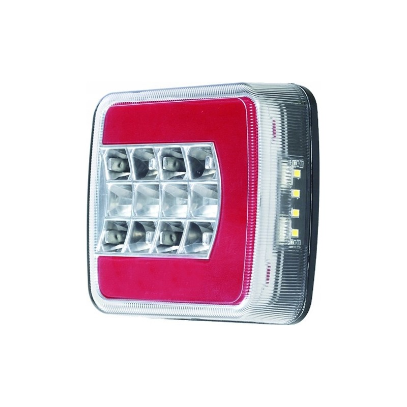 Left rear light, 4 functional LEDs, 12 24v