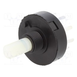 1 pcs x C&K - R20407RR02Q - Switch: rotary, Pos: 4, DPDT, 5A/125VAC, Poles number: 1, -30÷95°C