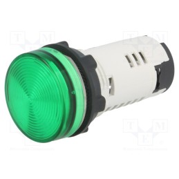 1 pcs x SCHNEIDER ELECTRIC - XB7EV03BP - Control lamp, 22mm, Harmony XB7, -25÷70°C, Illumin: LED, 24V, Ø22mm
